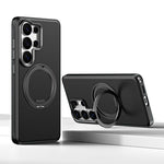 Custodia magnetica per telefono Cloud Block Star Leather Series con supporto girevole a 360 gradi., For Galaxy S26+ 5G, For Galaxy S26 Ultra 5G, For Galaxy S26 5G