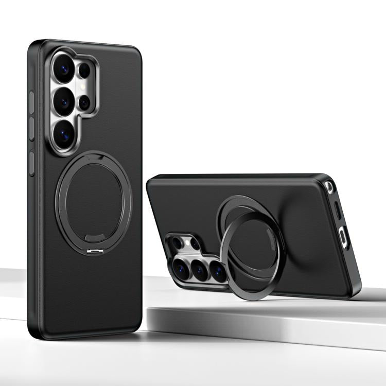 Custodia magnetica per telefono Cloud Block Star Leather Series con supporto girevole a 360 gradi., For Galaxy S26+ 5G, For Galaxy S26 Ultra 5G, For Galaxy S26 5G