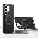 Custodia magnetica per telefono Cloud Block Star Leather Series con supporto girevole a 360 gradi., For Galaxy S26+ 5G, For Galaxy S26 Ultra 5G, For Galaxy S26 5G