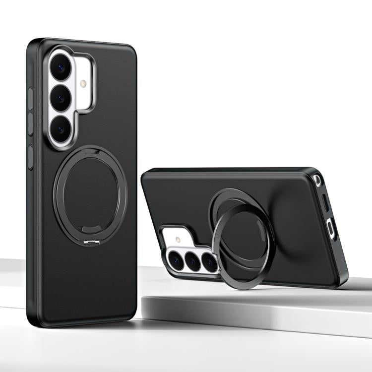 Custodia magnetica per telefono Cloud Block Star Leather Series con supporto girevole a 360 gradi., For Galaxy S26+ 5G, For Galaxy S26 Ultra 5G, For Galaxy S26 5G