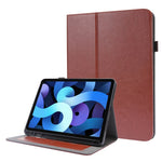 Custodia in pelle a libro per tablet Lenovo e iPad