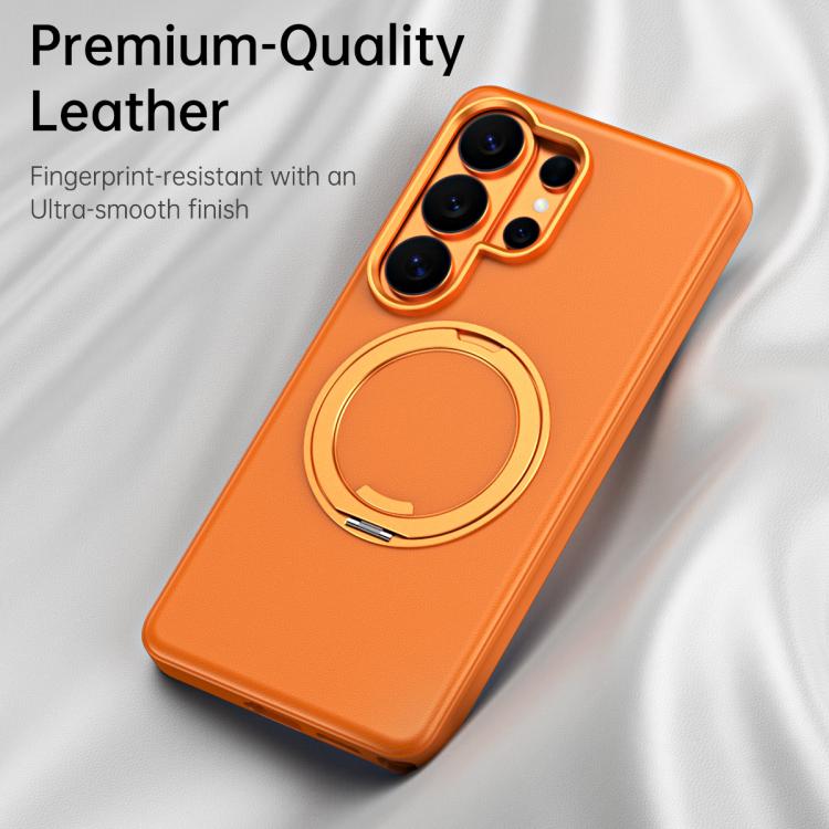 Custodia magnetica per telefono Cloud Block Star Leather Series con supporto girevole a 360 gradi., For Galaxy S26+ 5G, For Galaxy S26 Ultra 5G, For Galaxy S26 5G