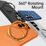 Custodia magnetica per telefono Cloud Block Star Leather Series con supporto girevole a 360 gradi., For Galaxy S26+ 5G, For Galaxy S26 Ultra 5G, For Galaxy S26 5G