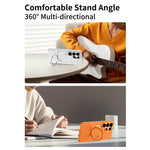 Custodia magnetica per telefono Cloud Block Star Leather Series con supporto girevole a 360 gradi., For Galaxy S26+ 5G, For Galaxy S26 Ultra 5G, For Galaxy S26 5G