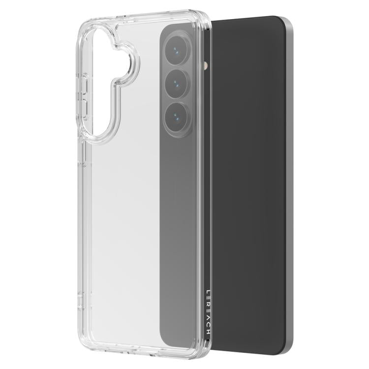 Custodia per telefono antiurto LeReach TOC Clear Series a doppio composito in TPU + acrilico., For Galaxy S26+ 5G, For Galaxy S26 Ultra 5G, For Galaxy S26 5G