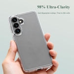 Custodia per telefono antiurto LeReach TOC Clear Series a doppio composito in TPU + acrilico., For Galaxy S26+ 5G, For Galaxy S26 Ultra 5G, For Galaxy S26 5G