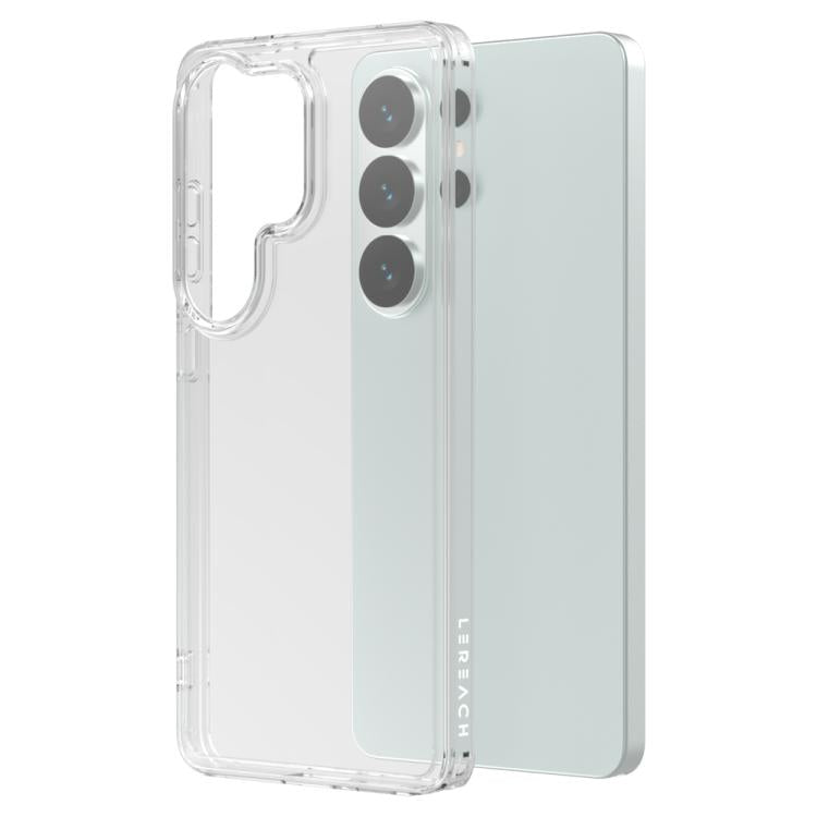 Custodia per telefono antiurto LeReach TOC Clear Series a doppio composito in TPU + acrilico., For Galaxy S26+ 5G, For Galaxy S26 Ultra 5G, For Galaxy S26 5G