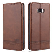 Custodia portafoglio in pelle con slot carte per Galaxy S9