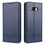 Custodia portafoglio in pelle con slot carte per Galaxy S9