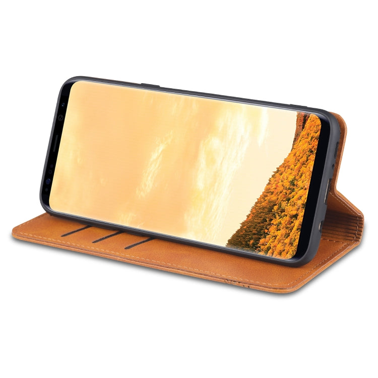 Custodia portafoglio in pelle con slot carte per Galaxy S9