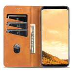 Custodia portafoglio in pelle con slot carte per Galaxy S9