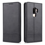 Custodia portafoglio in pelle con slot carte per Galaxy S9