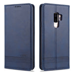 Custodia portafoglio in pelle con slot carte per Galaxy S9