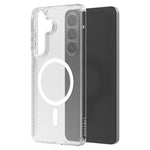 Custodia magnetica antiurto LeReach TOC Clear Series Dual-Composite Armor in TPU + acrilico per telefono, For Galaxy S26+ 5G, For Galaxy S26 Ultra 5G, For Galaxy S26 5G
