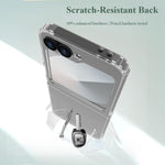 Custodia per telefono antiurto LeReach TOC Clear Series a doppio composito in TPU + acrilico., For Galaxy Z Flip6 / Flip7 FE, For Galaxy Z Fold7 5G, For Galaxy Z Flip7 5G