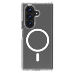 Custodia magnetica antiurto LeReach TOC Clear Series Dual-Composite Armor in TPU + acrilico per telefono, For Galaxy Z Fold7 5G, For Galaxy Z Flip7 5G