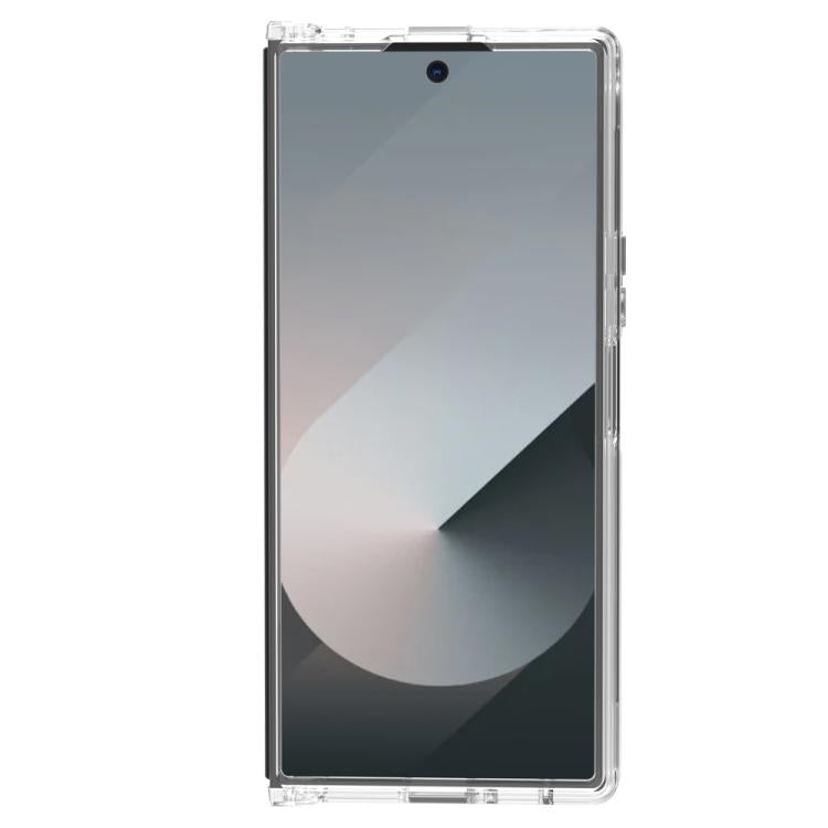 Custodia magnetica antiurto LeReach TOC Clear Series Dual-Composite Armor in TPU + acrilico per telefono, For Galaxy Z Fold7 5G, For Galaxy Z Flip7 5G