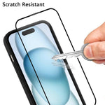 WANLONFENG Custodia per telefono magnetica con supporto integrato e texture in fibra di carbonio, con 2 pellicole protettive per lo schermo incluse., For iPhone 11, For iPhone 11 Pro
