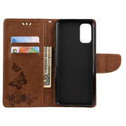Custodia in pelle a ribalta orizzontale con goffratura farfalle con supporto, slot per carte e portafoglio, For OPPO Realme 7 Pro 5G, For OPPO Reno4 Pro 5G, For Xiaomi Mi 10T Lite 5G