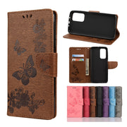 Custodia in pelle a ribalta orizzontale con goffratura farfalle con supporto, slot per carte e portafoglio, For Xiaomi Mi 10T Pro 5G, For Xiaomi Mi 10T 5G