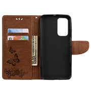 Custodia in pelle a ribalta orizzontale con goffratura farfalle con supporto, slot per carte e portafoglio, For Xiaomi Mi 10T Pro 5G, For Xiaomi Mi 10T 5G