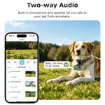 Localizzatore GPS per animali domestici 4G impermeabile per esterni con telecamera di monitoraggio in tempo reale, US Version