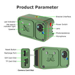 Localizzatore GPS per animali domestici 4G impermeabile per esterni con telecamera di monitoraggio in tempo reale, US Version
