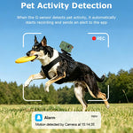 Localizzatore GPS per animali domestici 4G impermeabile per esterni con telecamera di monitoraggio in tempo reale, US Version