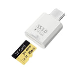Lettore schede mini USB 3.0 Type-C a TF compatto