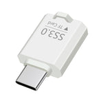 Lettore schede mini USB 3.0 Type-C a TF compatto