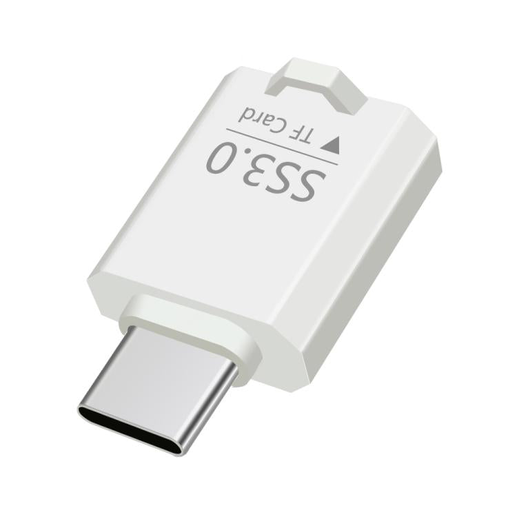 Lettore schede mini USB 3.0 Type-C a TF compatto