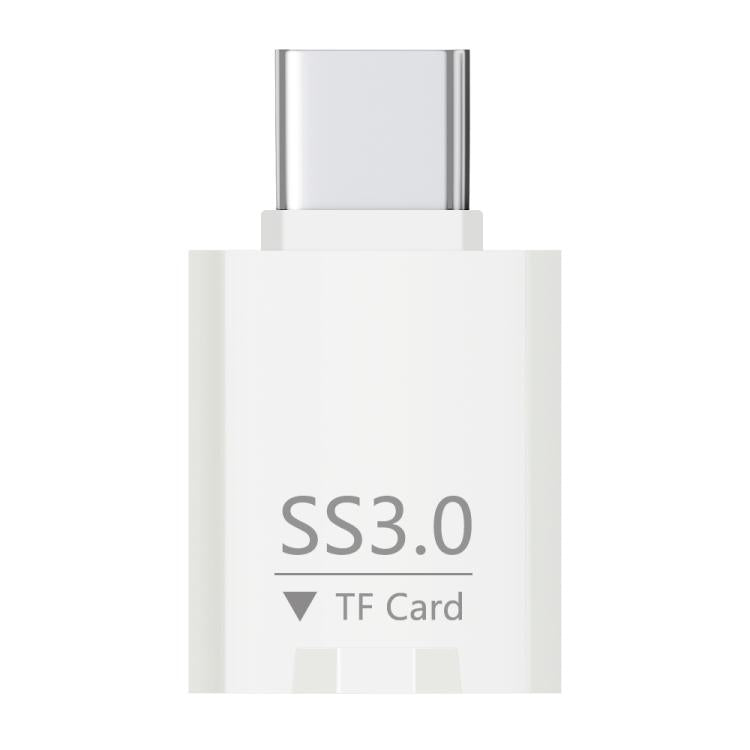 Lettore schede mini USB 3.0 Type-C a TF compatto