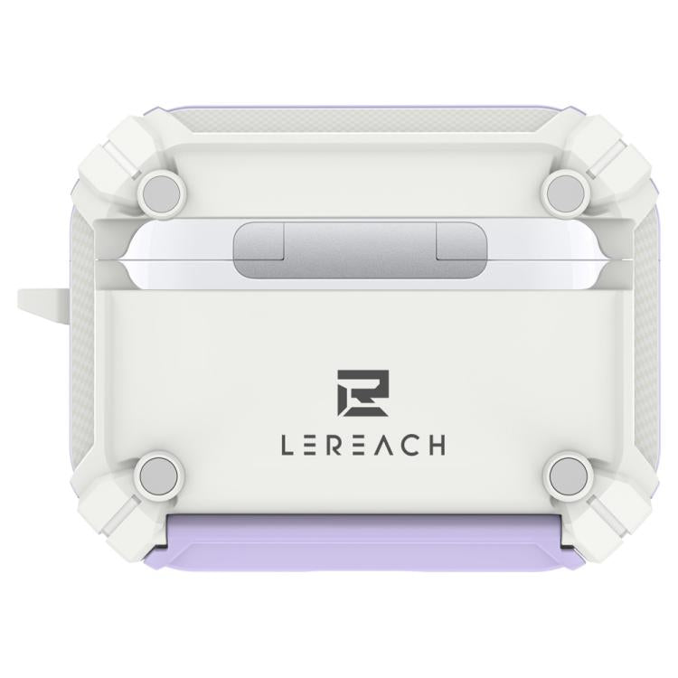 Custodia per auricolari wireless LeReach Mega Series Dawn Armor Edition con supporto, For AirPods Pro 3