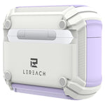 Custodia per auricolari wireless LeReach Mega Series Dawn Armor Edition con supporto, For AirPods Pro 3