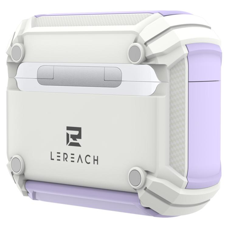 Custodia per auricolari wireless LeReach Mega Series Dawn Armor Edition con supporto, For AirPods Pro 3
