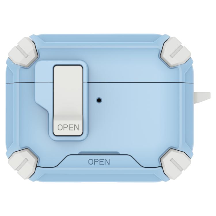 Custodia per auricolari wireless LeReach Mega Series Dawn Armor Edition con supporto, For AirPods Pro 3
