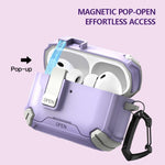 Custodia per auricolari wireless LeReach Mega Series Dawn Armor Edition con supporto, For AirPods Pro 3