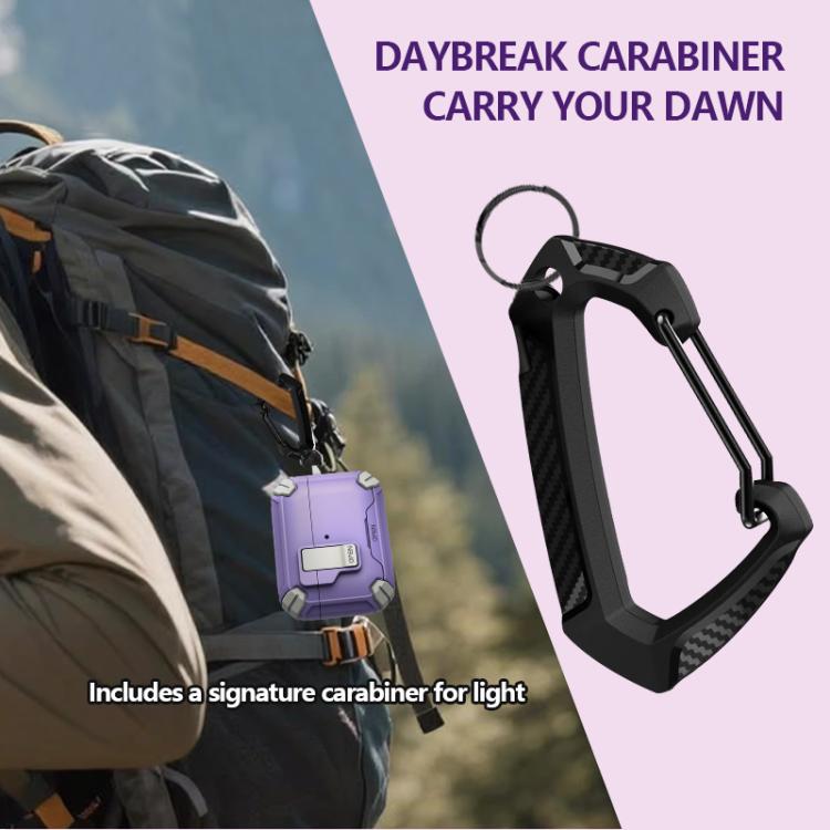 Custodia per auricolari wireless LeReach Mega Series Dawn Armor Edition con supporto, For AirPods Pro 3