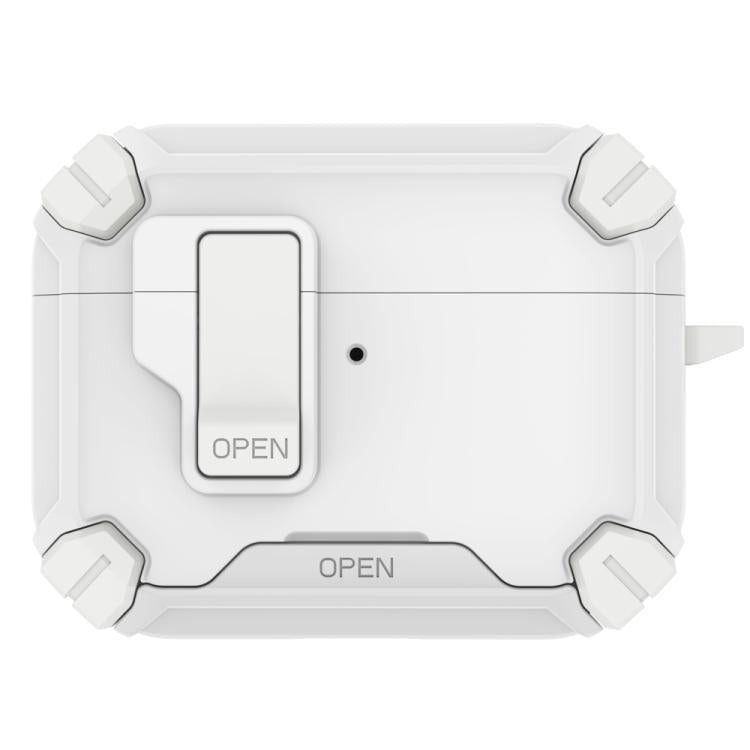 Custodia per auricolari wireless LeReach Mega Series Armor Edition con supporto, For AirPods Pro 3