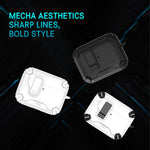 Custodia per auricolari wireless LeReach Mega Series Armor Edition con supporto, For AirPods Pro 3