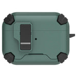 Custodia per auricolari wireless LeReach Mega Series Fiber Armor Edition con supporto, For AirPods Pro 3