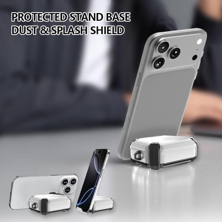 Custodia per auricolari wireless LeReach Mega Series Fiber Armor Edition con supporto, For AirPods Pro 3