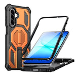 Custodia per telefono antiurto con supporto metallico nascosto e magnetico., For Galaxy A57 5G, For Galaxy A16 / A17 / A26 5G