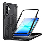 Custodia per telefono antiurto con supporto metallico nascosto e magnetico., For Galaxy A57 5G, For Galaxy A16 / A17 / A26 5G