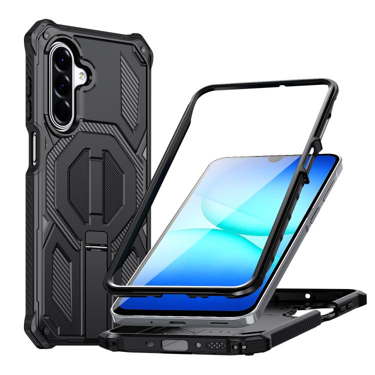 Custodia per telefono antiurto con supporto metallico nascosto e magnetico., For Galaxy A57 5G, For Galaxy A16 / A17 / A26 5G