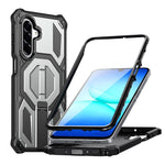 Custodia per telefono antiurto con supporto metallico nascosto e magnetico., For Galaxy A57 5G, For Galaxy A16 / A17 / A26 5G