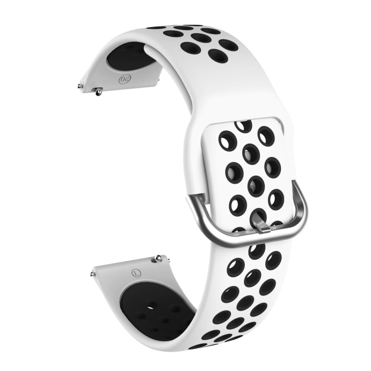 Cinturino silicone bicolore per Samsung Galaxy Watch Active2 44mm