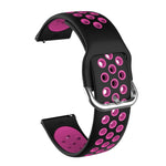 Per Samsung Galaxy Watch Active2 44mm Cinturino di ricambio in silicone bicolore