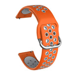 Per Samsung Galaxy Watch Active2 44mm Cinturino di ricambio in silicone bicolore