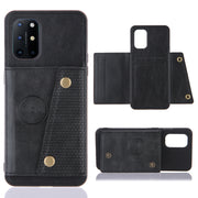 Custodia protettiva magnetica antiurto in PU + TPU con doppia fibbia con slot per schede e supporto, For OnePlus 8T, For OPPO F17 Pro, For OPPO Realme 7 5G, For OPPO Realme 7i, For OPPO Realme 7 Pro, For Xiaomi Poco X3